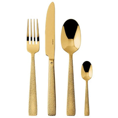 Sambonet Siena cutlery set Sambonet Mirror PVD Gold Set 24 - Buy now on ShopDecor - Discover the best products by SAMBONET design