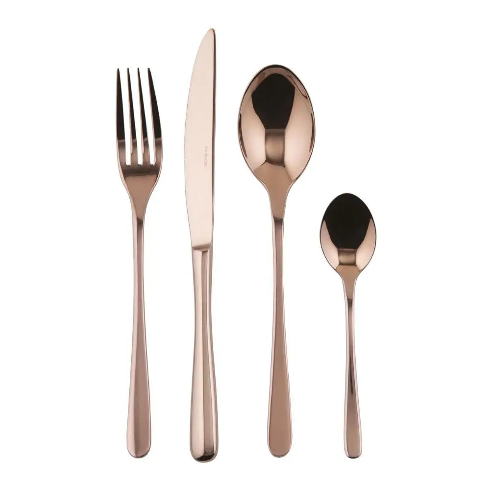 Sambonet Taste cutlery set Sambonet Mirror PVD Copper Set 24 - Buy now on ShopDecor - Discover the best products by SAMBONET design