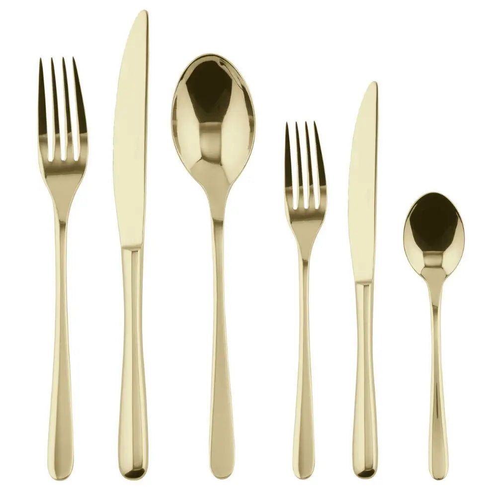 Sambonet Taste cutlery set Sambonet Mirror PVD Champagne Set 36 - Buy now on ShopDecor - Discover the best products by SAMBONET design