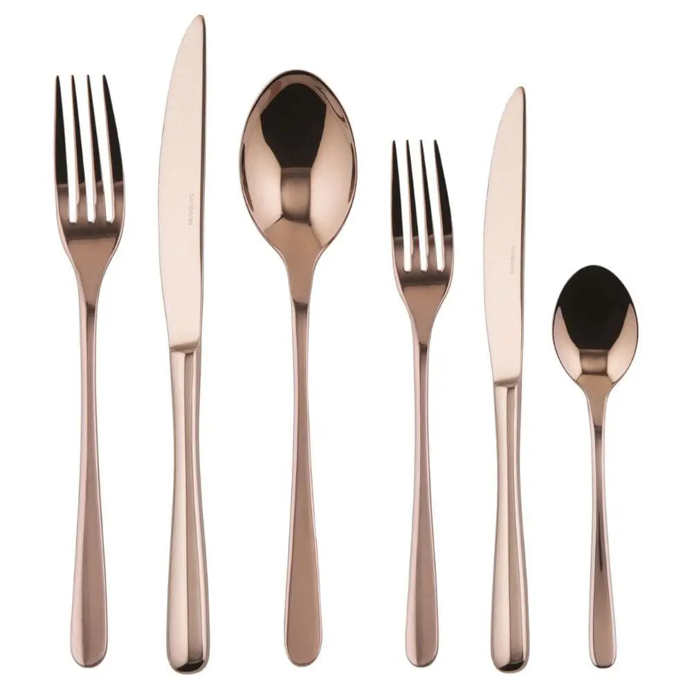 Sambonet Taste cutlery set Sambonet Mirror PVD Copper Set 36 - Buy now on ShopDecor - Discover the best products by SAMBONET design
