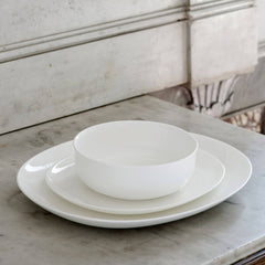 Schönhuber Franchi Fusion oval plate Nova 24.5 x 18.5 cm. - Buy now on ShopDecor - Discover the best products by SCHÖNHUBER FRANCHI design