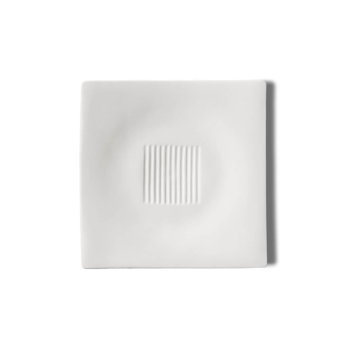Schönhuber Franchi Fusion squared plate with foot Bone China 24 cm - 9.45 inch - Buy now on ShopDecor - Discover the best products by SCHÖNHUBER FRANCHI design