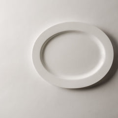 Schönhuber Franchi Victoria Serving plate oval diam. 36 cm. - Buy now on ShopDecor - Discover the best products by SCHÖNHUBER FRANCHI design