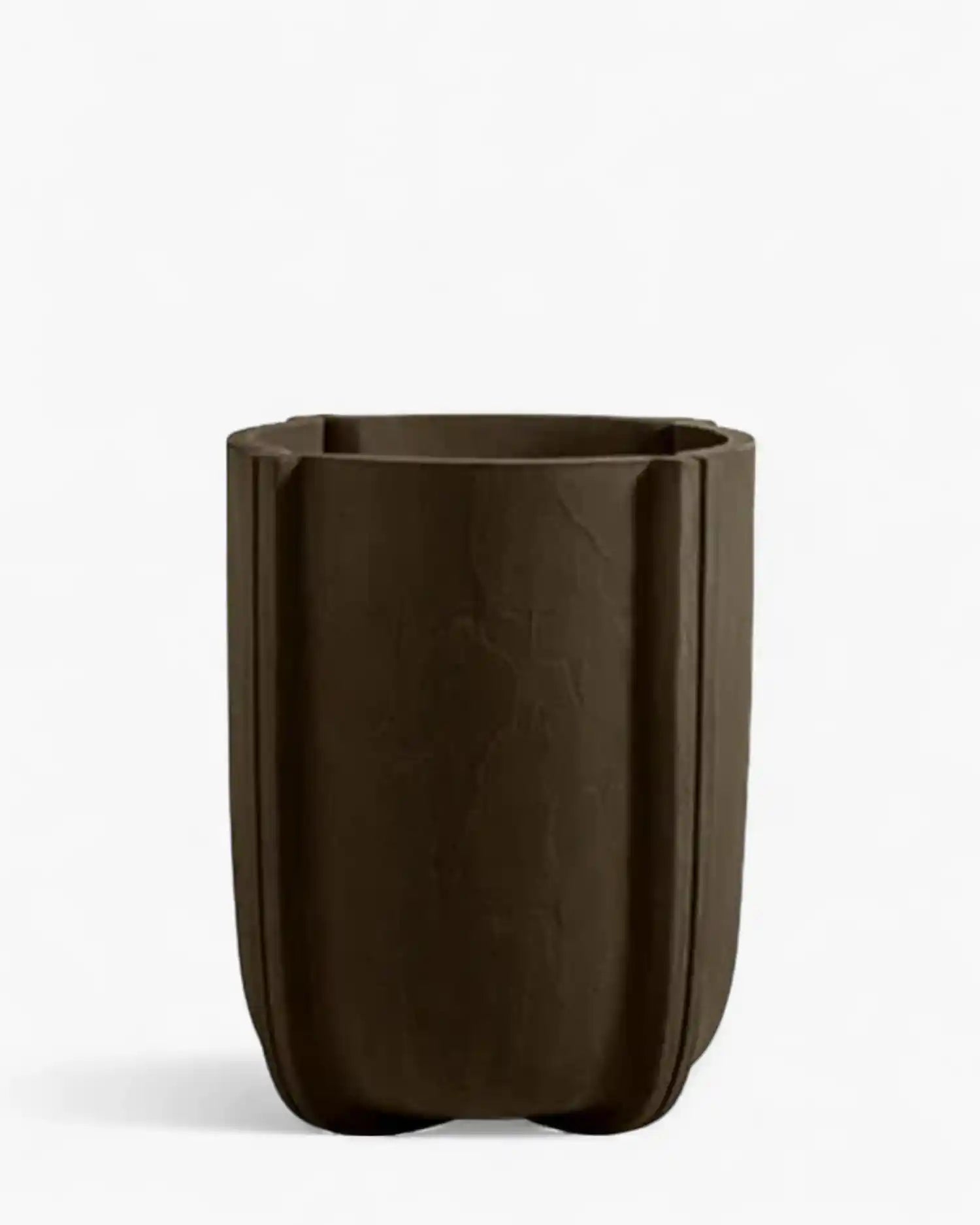 Serralunga Cassero vase Serralunga Dark Terracotta 60 cm - 23.62 in - Buy now on ShopDecor - Discover the best products by SERRALUNGA design