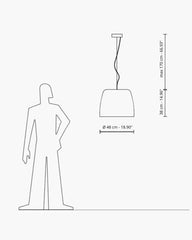 Serralunga Lindos hanging lamp - Buy now on ShopDecor - Discover the best products by SERRALUNGA design