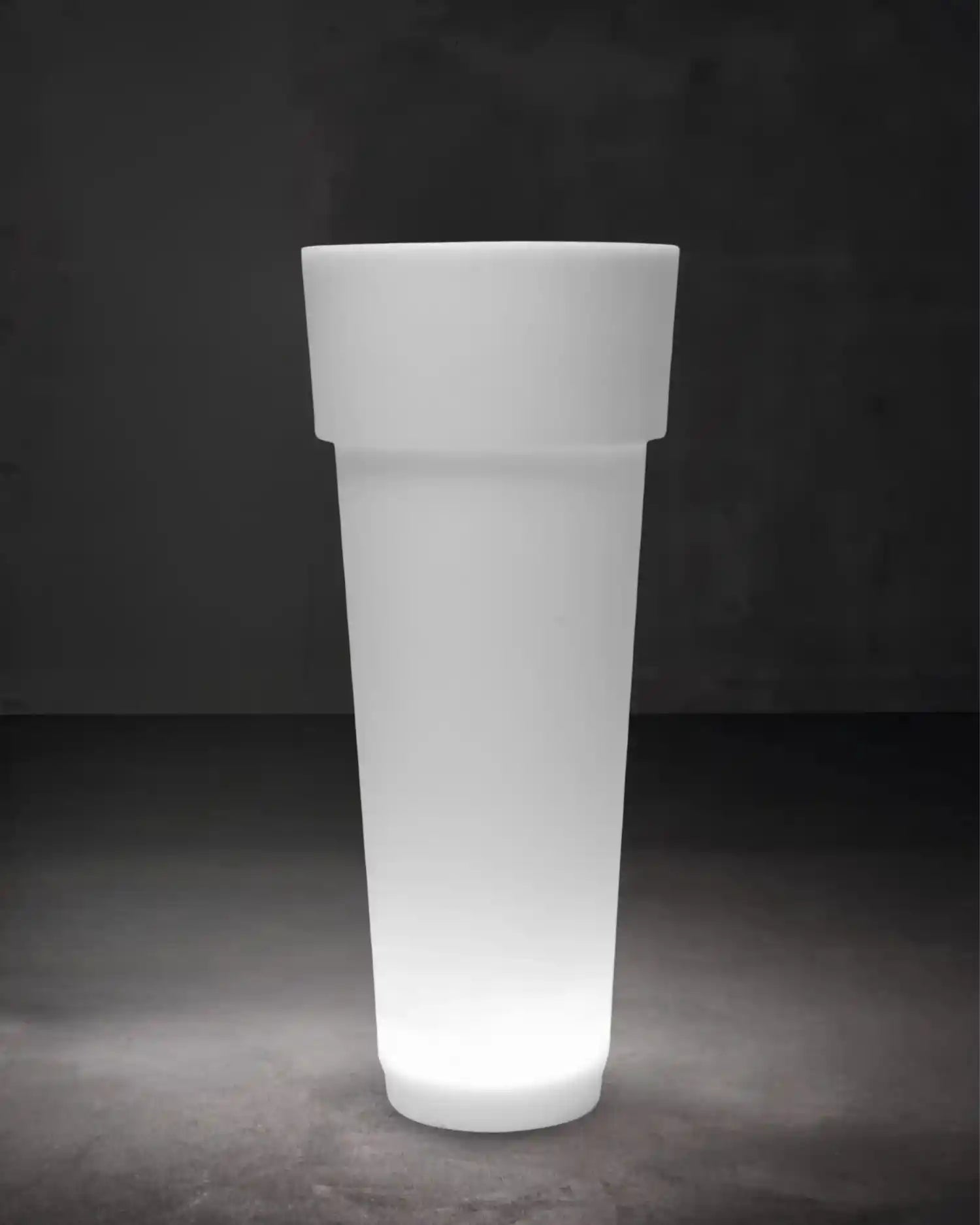 Serralunga Marcantonio planter with light 90 cm - 35.43 in - Buy now on ShopDecor - Discover the best products by SERRALUNGA design
