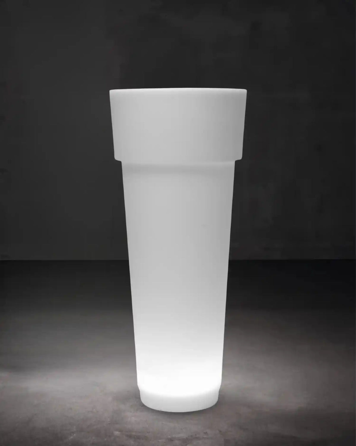 Serralunga Marcantonio planter with light 90 cm - 35.43 in - Buy now on ShopDecor - Discover the best products by SERRALUNGA design