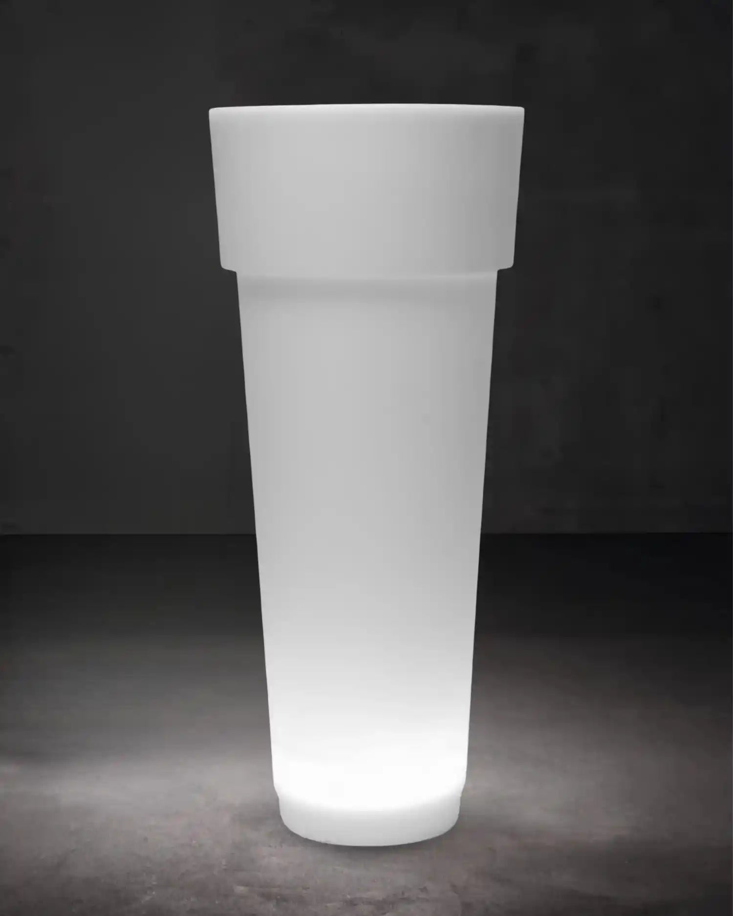 Serralunga Marcantonio planter with light 120 cm - 47.24 in - Buy now on ShopDecor - Discover the best products by SERRALUNGA design