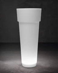 Serralunga Marcantonio planter with light 120 cm - 47.24 in - Buy now on ShopDecor - Discover the best products by SERRALUNGA design