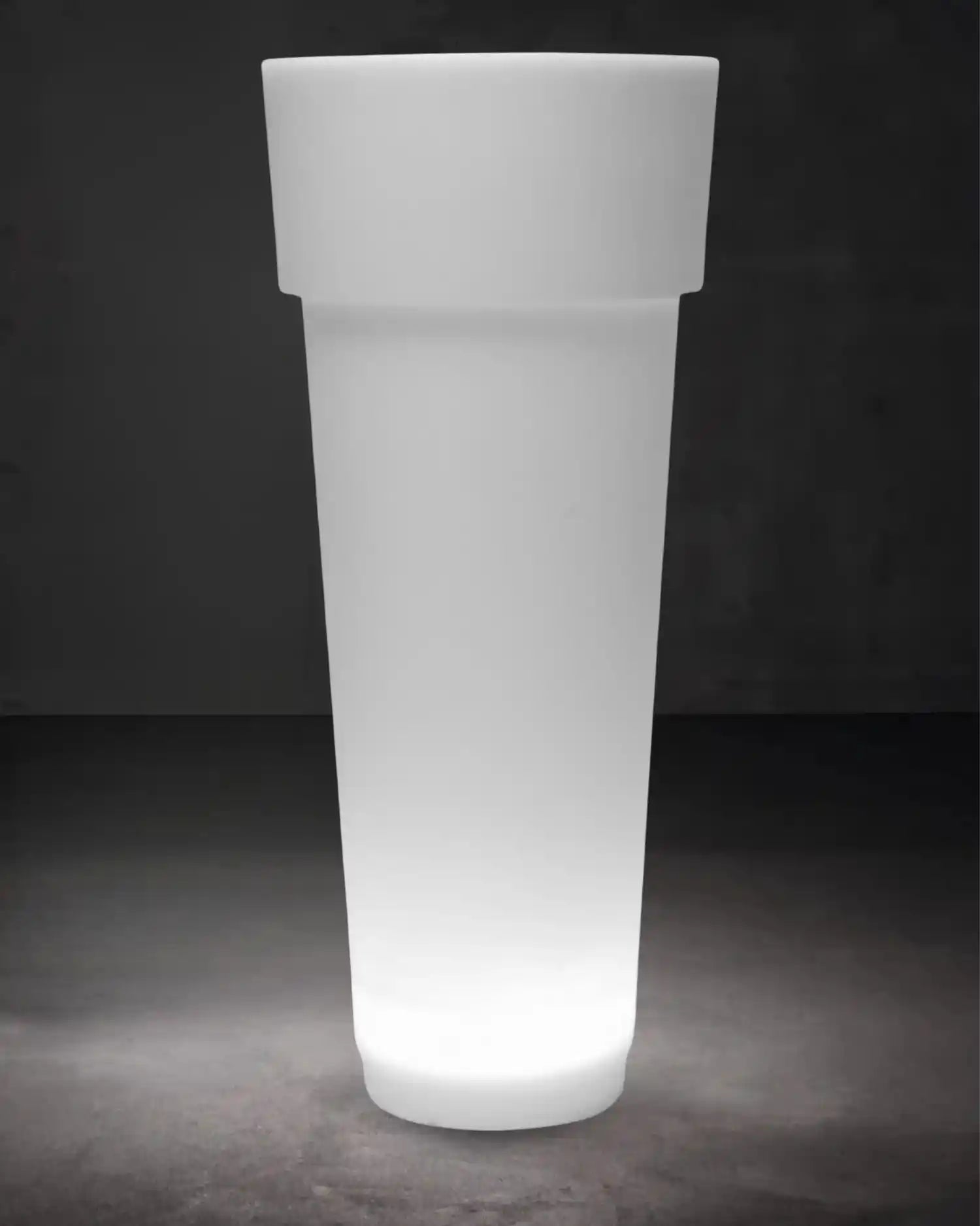 Serralunga Marcantonio planter with light 150 cm - 59.05 in - Buy now on ShopDecor - Discover the best products by SERRALUNGA design