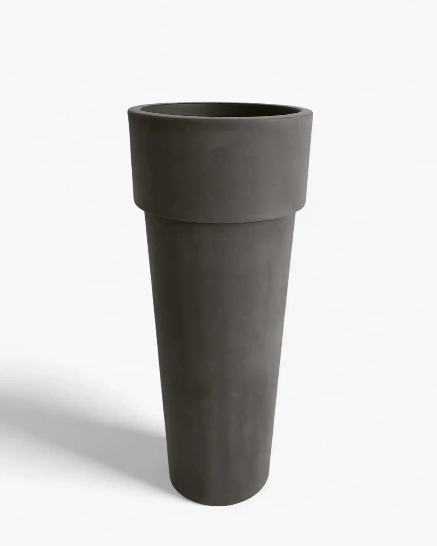 Serralunga Marcantonio planter moleskin Serralunga Moleskin Grey 90 cm - 35.43 in - Buy now on ShopDecor - Discover the best products by SERRALUNGA design