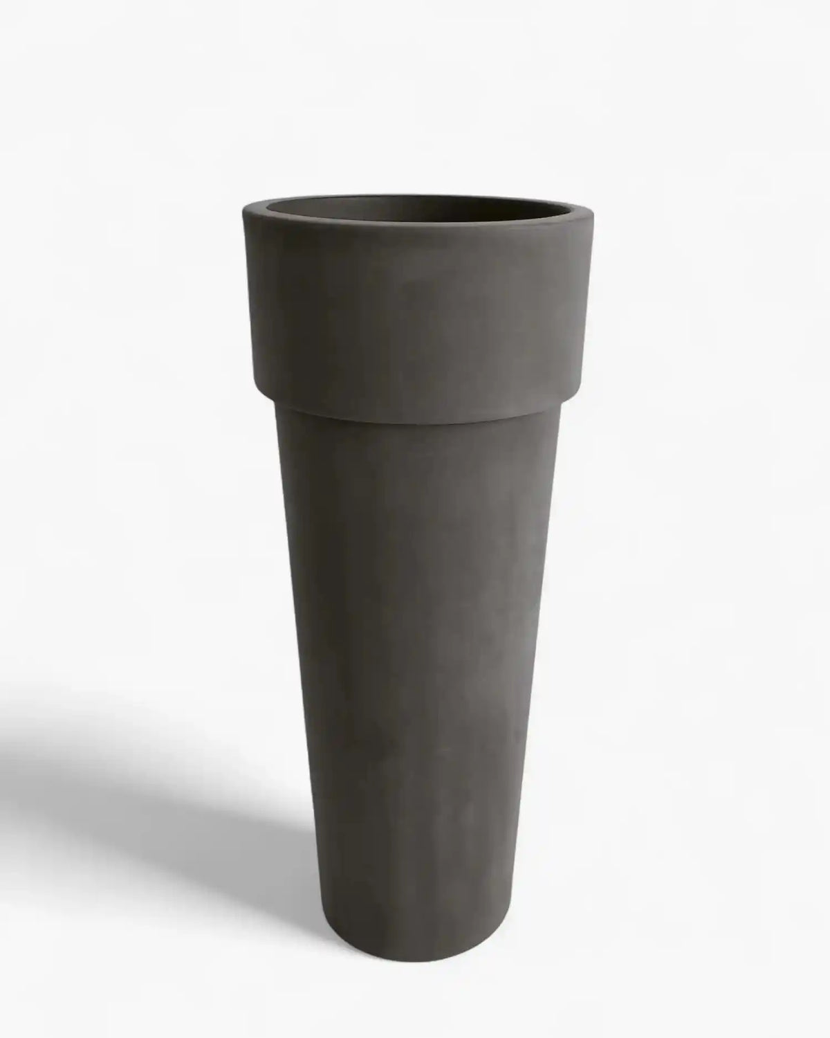 Serralunga Marcantonio planter moleskin Serralunga Moleskin Grey 90 cm - 35.43 in - Buy now on ShopDecor - Discover the best products by SERRALUNGA design