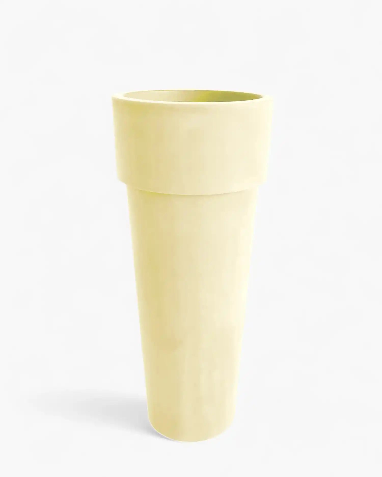 Serralunga Marcantonio planter moleskin Serralunga Moleskin Champagne 90 cm - 35.43 in - Buy now on ShopDecor - Discover the best products by SERRALUNGA design