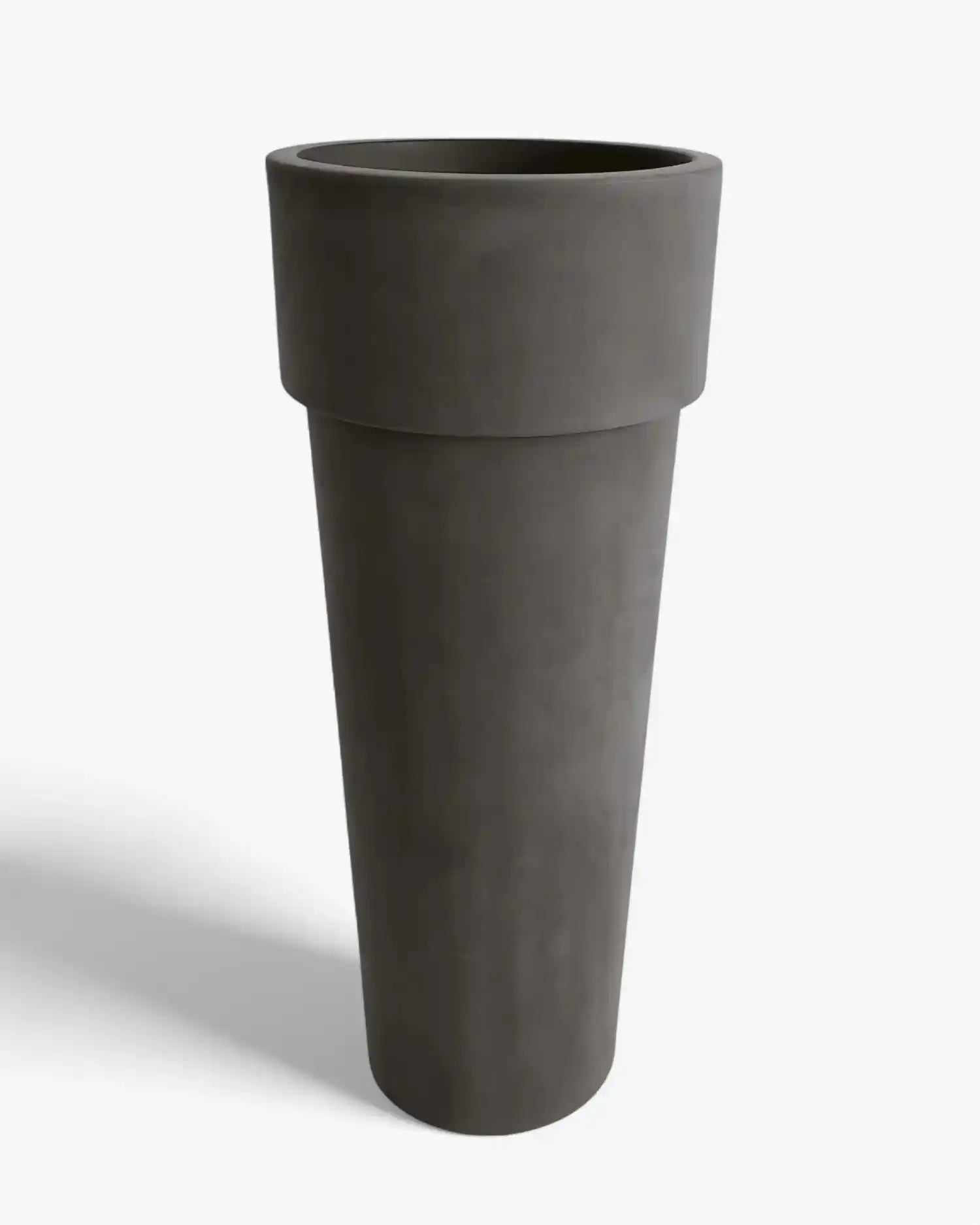 Serralunga Marcantonio planter moleskin Serralunga Moleskin Grey 120 cm - 47.24 in - Buy now on ShopDecor - Discover the best products by SERRALUNGA design