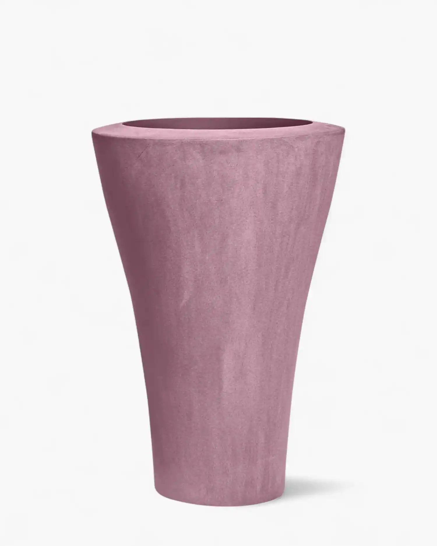 Serralunga Ming High planter moleskin Serralunga Moleskin Grape 100 cm - 39.37 in - Buy now on ShopDecor - Discover the best products by SERRALUNGA design