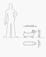Serralunga Otto dog shaped decoration - Buy now on ShopDecor - Discover the best products by SERRALUNGA design