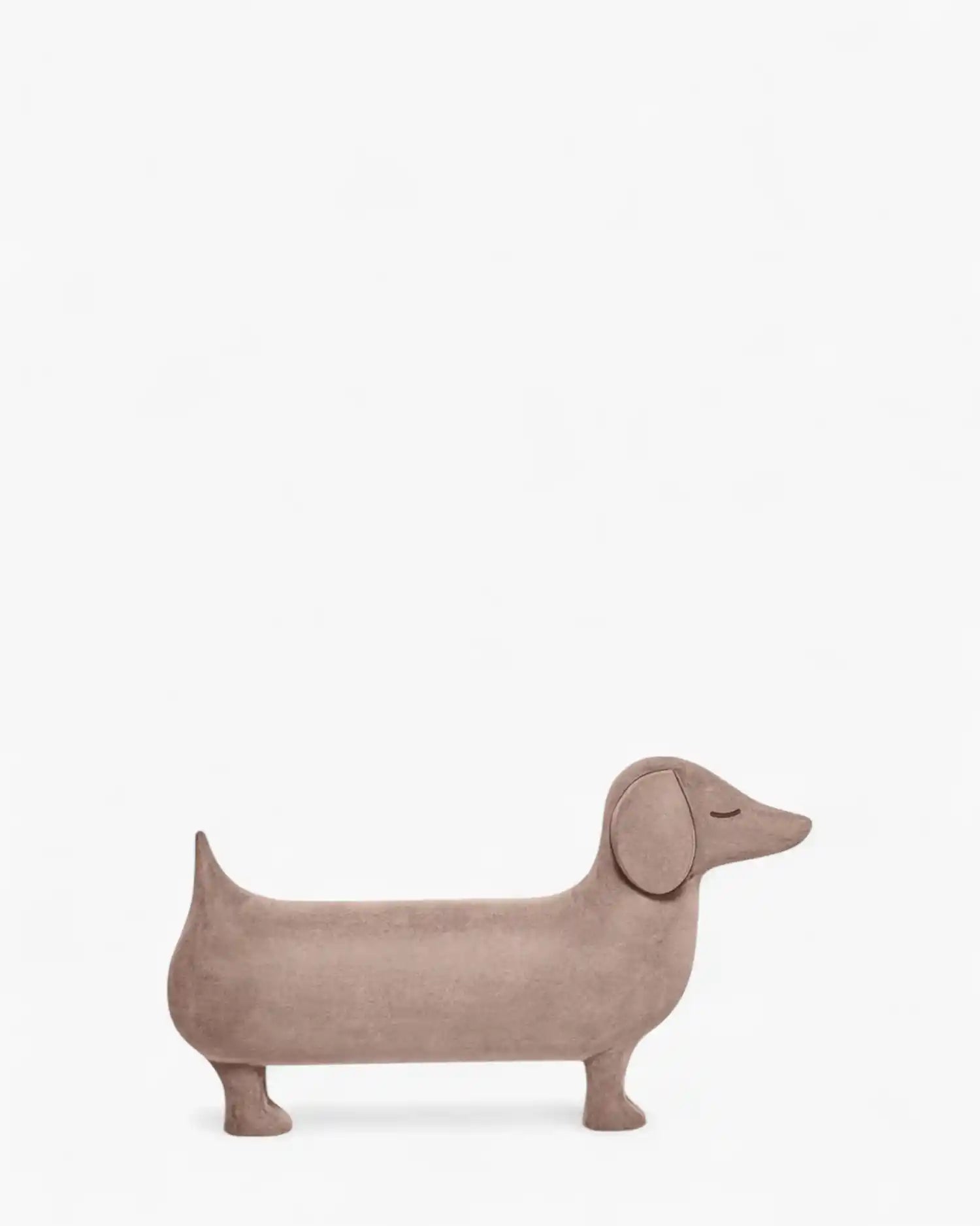 Serralunga Otto dog shaped decoration Serralunga Moleskin Rose - Buy now on ShopDecor - Discover the best products by SERRALUNGA design
