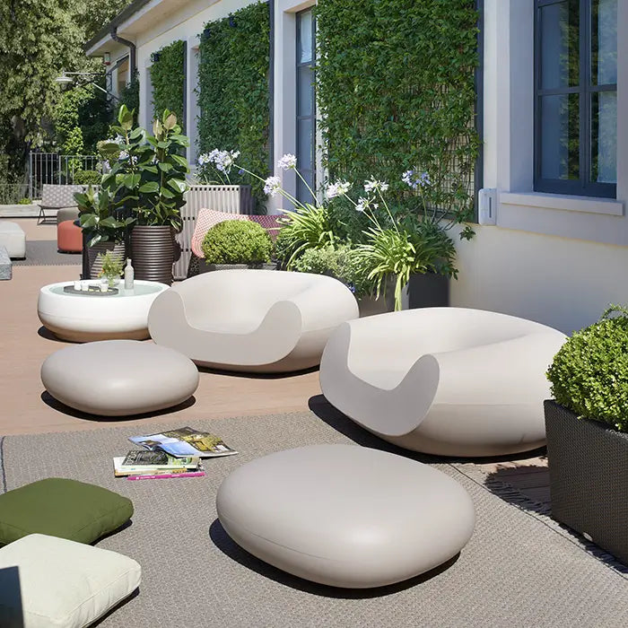 Slide Chubby Low Pouf/Small table - Buy now on ShopDecor - Discover the best products by SLIDE design