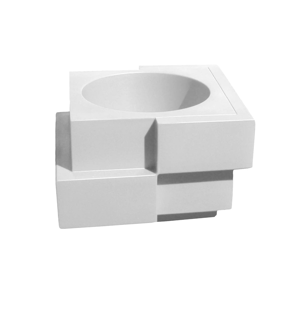 Slide Cubic Yo Vase Polyethylene Slide Milky White FT - Buy now on ShopDecor - Discover the best products by SLIDE design
