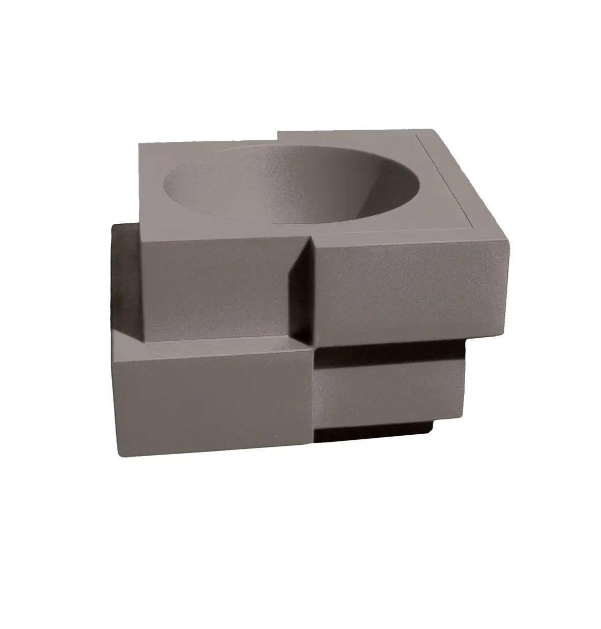 Slide Cubic Yo Vase Polyethylene Slide Dove Grey - Buy now on ShopDecor - Discover the best products by SLIDE design
