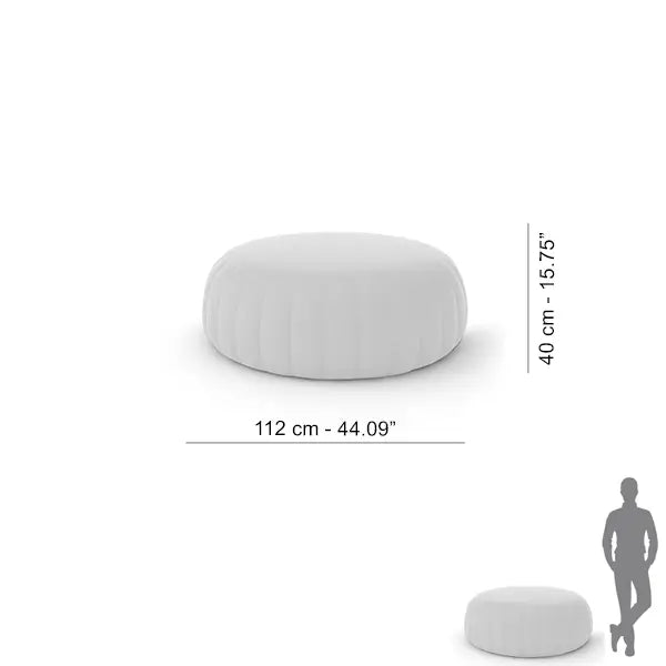 Slide Gelée Pouf Soft Polyurethane - Buy now on ShopDecor - Discover the best products by SLIDE design