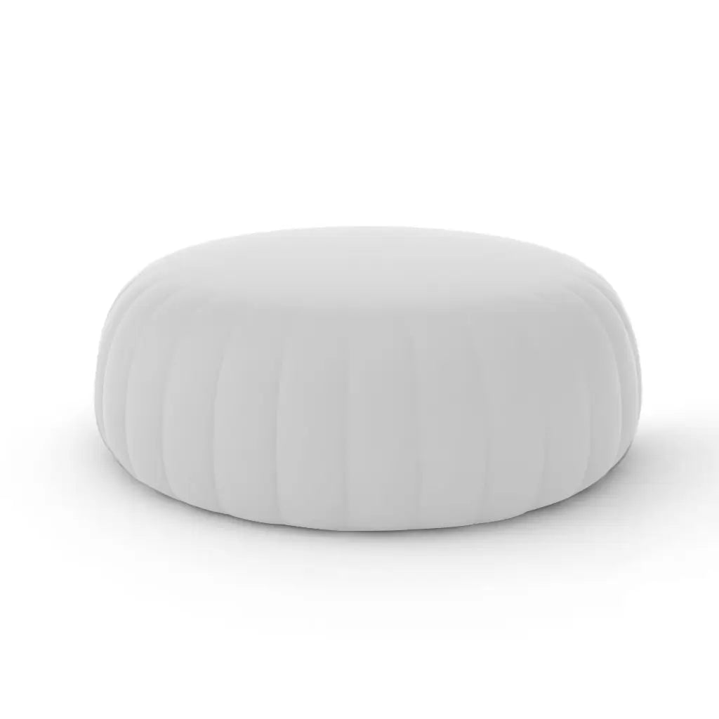 Slide Gelée Pouf Soft Polyurethane Slide Soft white PA Ø 112 cm - Buy now on ShopDecor - Discover the best products by SLIDE design
