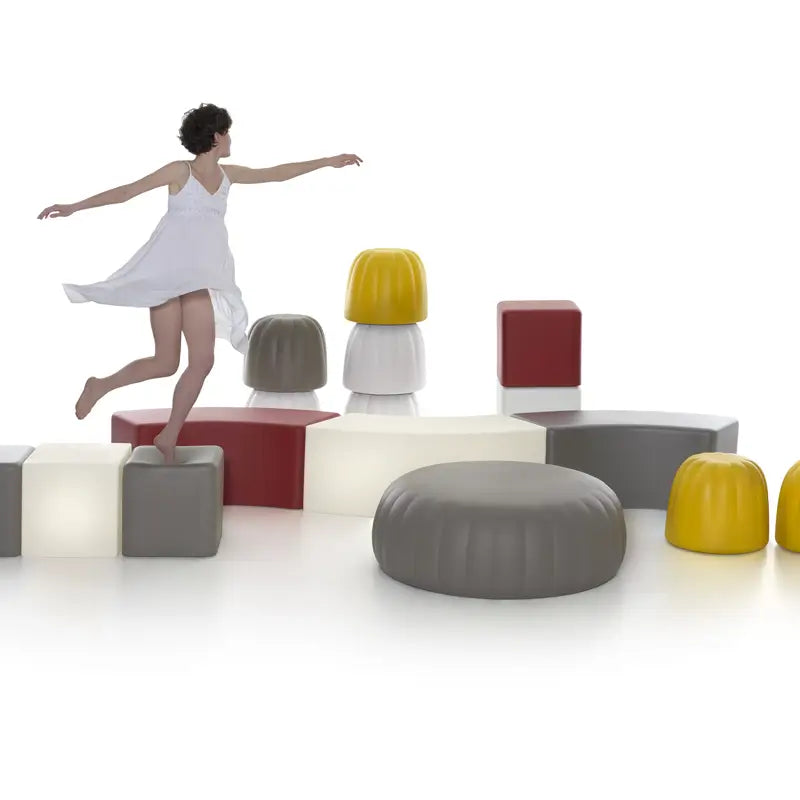 Slide Gelée Pouf Soft Polyurethane - Buy now on ShopDecor - Discover the best products by SLIDE design
