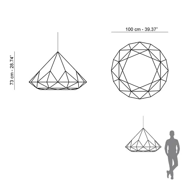 Slide Bijoux Pendant Lamp Polyethylene - Buy now on ShopDecor - Discover the best products by SLIDE design