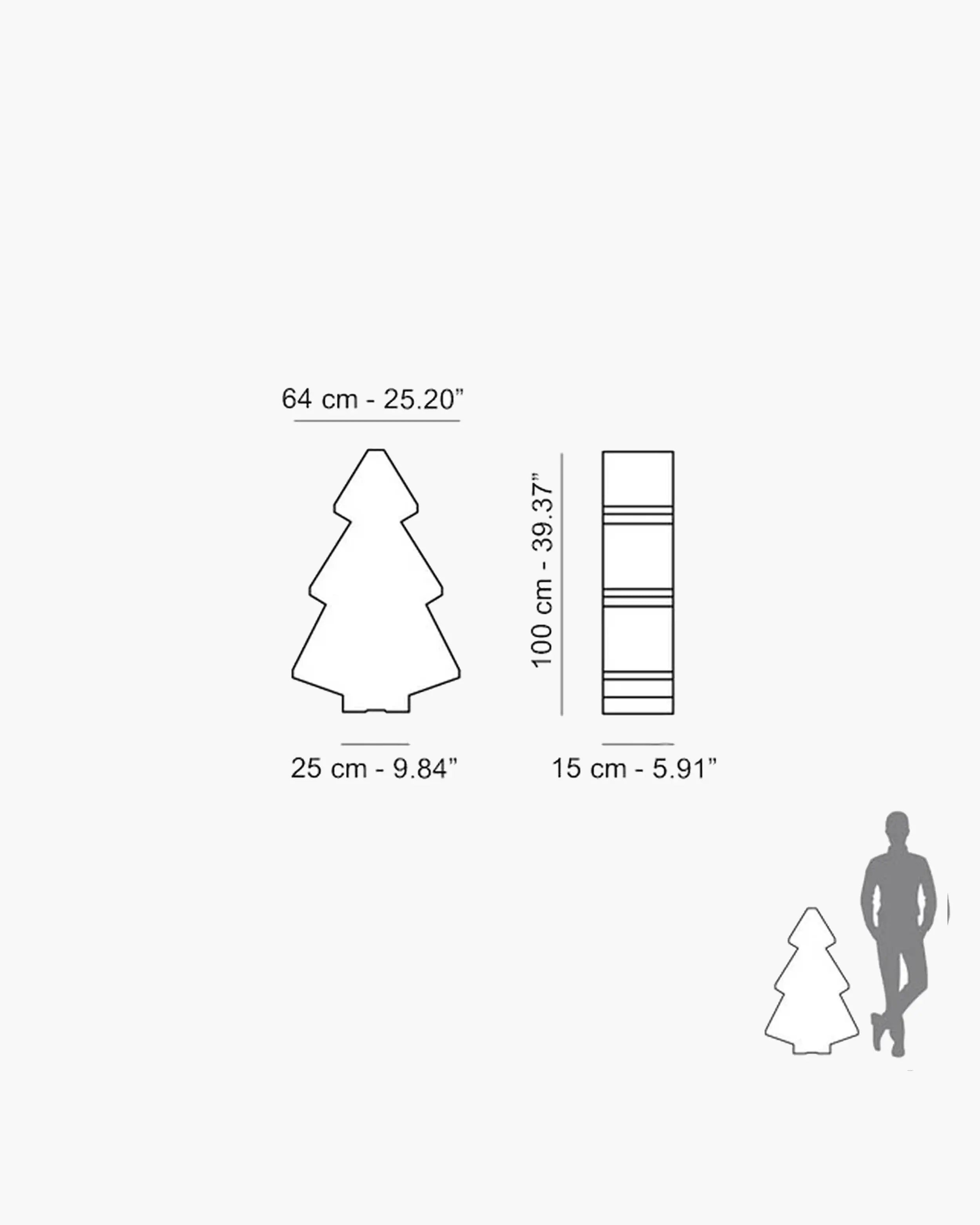 Slide Lightree Outdoor Lighting Christmas Tree - Buy now on ShopDecor - Discover the best products by SLIDE design