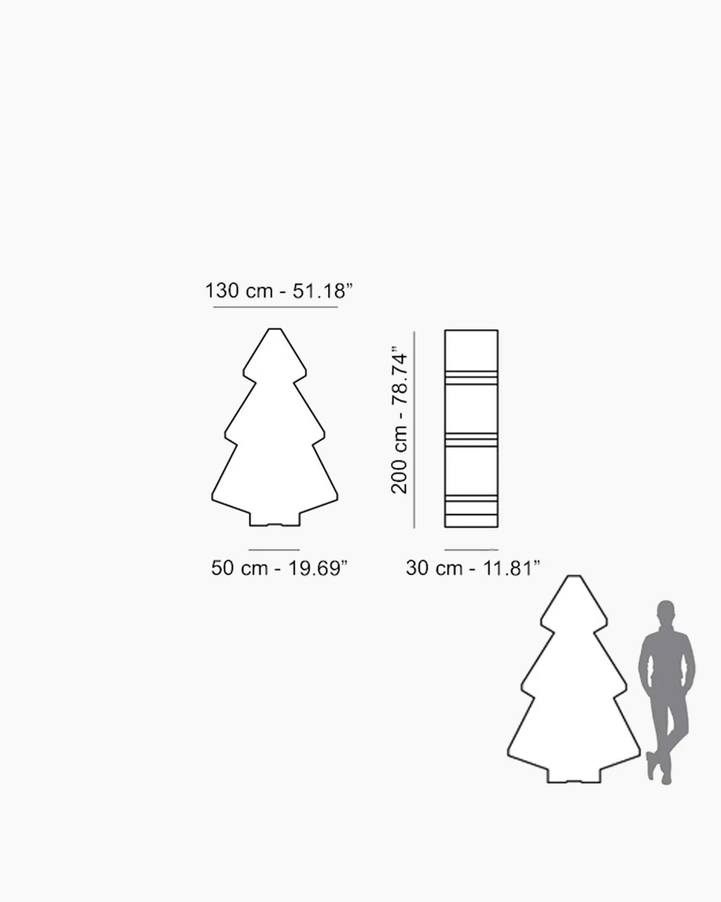 Slide Lightree Outdoor Lighting Christmas Tree - Buy now on ShopDecor - Discover the best products by SLIDE design