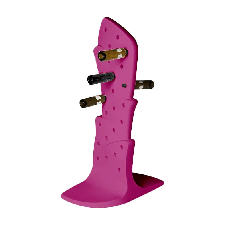 Slide Malbec Bottle Carrier Polyethylene Slide Sweet Fuchsia FU - Buy now on ShopDecor - Discover the best products by SLIDE design