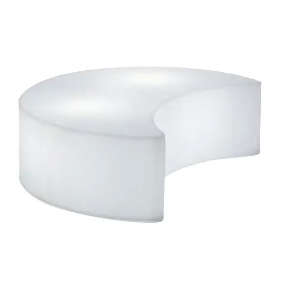 Slide Moon Out Light Pouf/Small table Slide Bright White LA - Buy now on ShopDecor - Discover the best products by SLIDE design