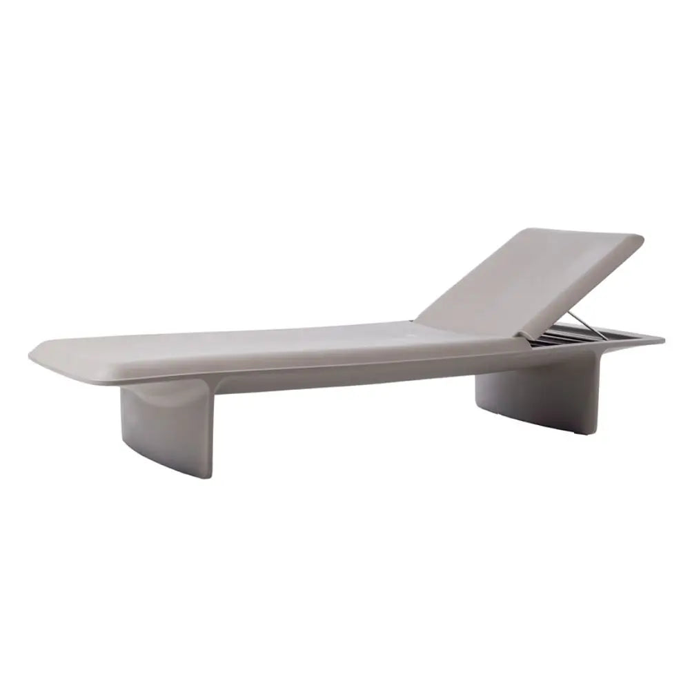 Slide Ponente sun lounger Slide Dove Grey - Buy now on ShopDecor - Discover the best products by SLIDE design