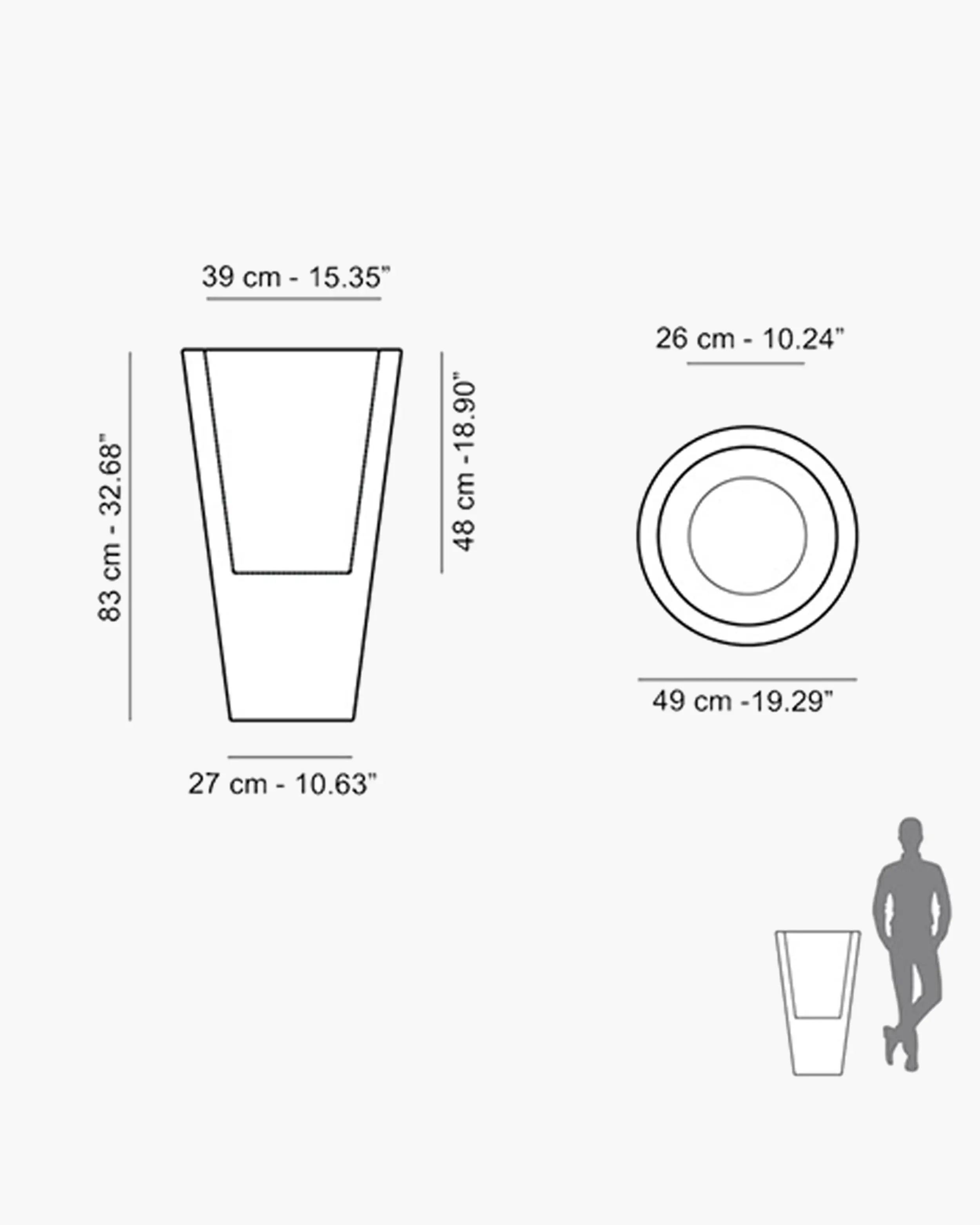 Slide X-Pot Lighting Vase - Buy now on ShopDecor - Discover the best products by SLIDE design