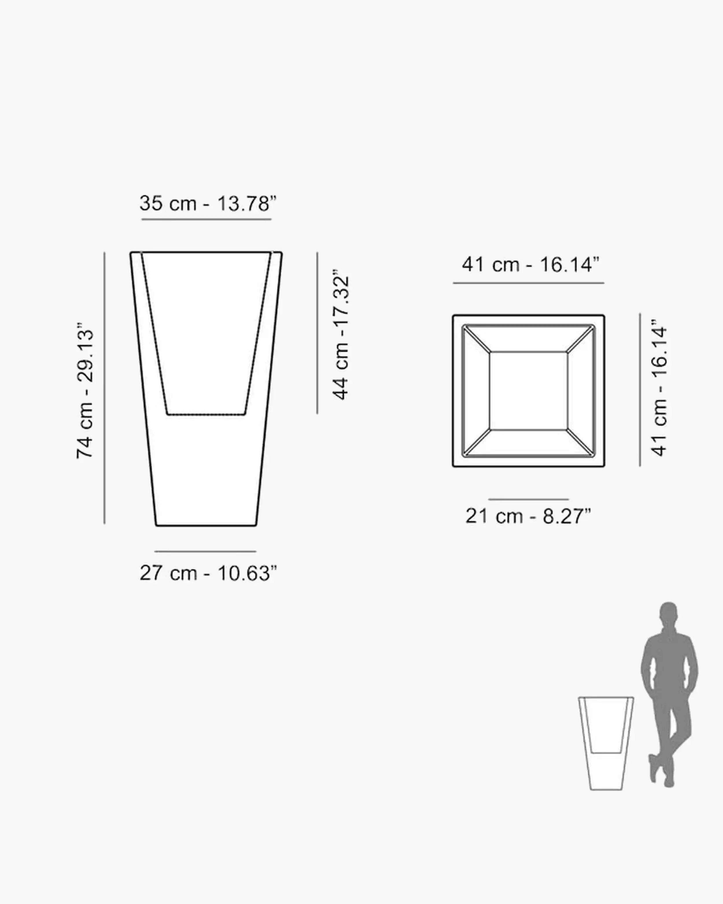 Slide Y-Pot Light Vase - Buy now on ShopDecor - Discover the best products by SLIDE design