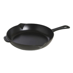 Staub cast iron frying pan with pouring spout diam. 26 cm. Default Title - Buy now on ShopDecor - Discover the best products by STAUB design