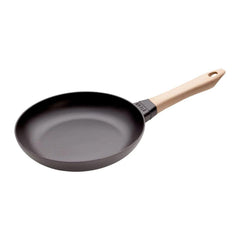 Staub Frying-Pan with Wooden Handle Black - Buy now on ShopDecor - Discover the best products by STAUB design