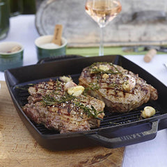 Staub Large Double Handle Grill Square large pan 33 cm - Buy now on ShopDecor - Discover the best products by STAUB design