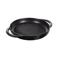 Staub Pure Grill Round large pan cast iron diam.30 cm Default Title - Buy now on ShopDecor - Discover the best products by STAUB design