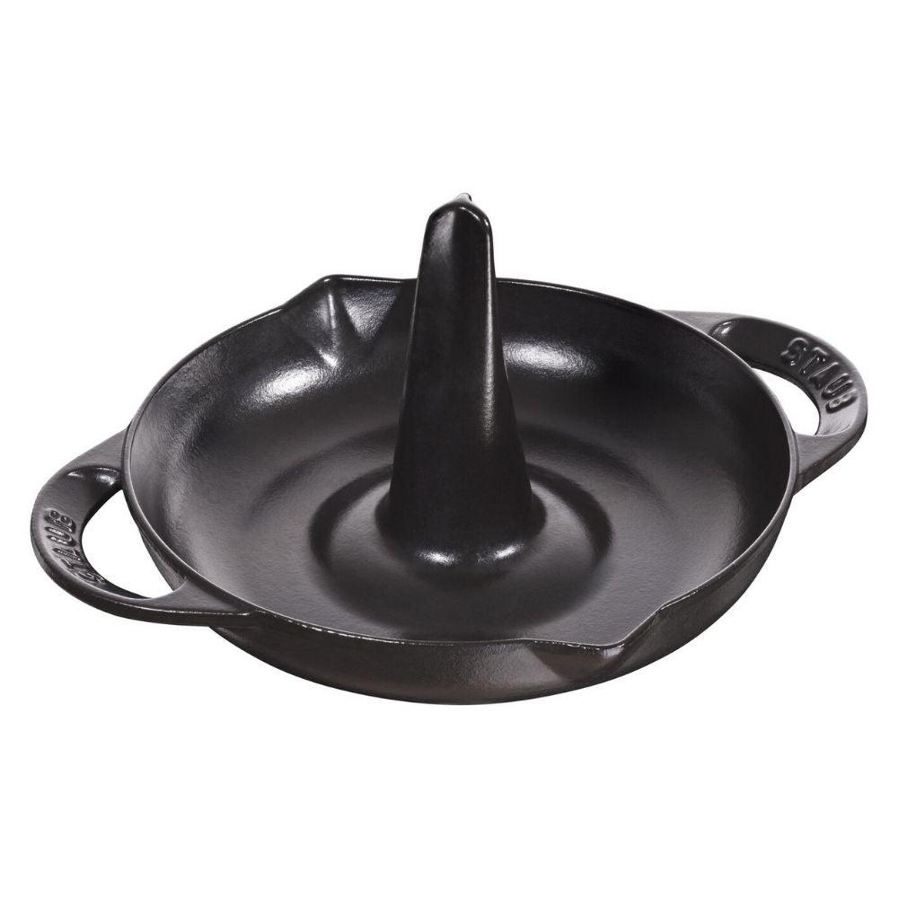 Staub Round Roaster cast iron diam.24 cm Default Title - Buy now on ShopDecor - Discover the best products by STAUB design