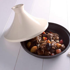Staub Tajine with Cast Iron Base and Ceramic Top diam.20 cm Black - Buy now on ShopDecor - Discover the best products by STAUB design