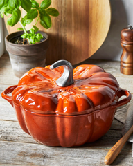 Staub Pumpkin Cocotte diam.24 cm Cinnamon - Buy now on ShopDecor - Discover the best products by STAUB design