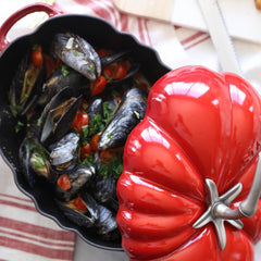 Staub Tomato Cocotte diam.25 cm Cherry - Buy now on ShopDecor - Discover the best products by STAUB design