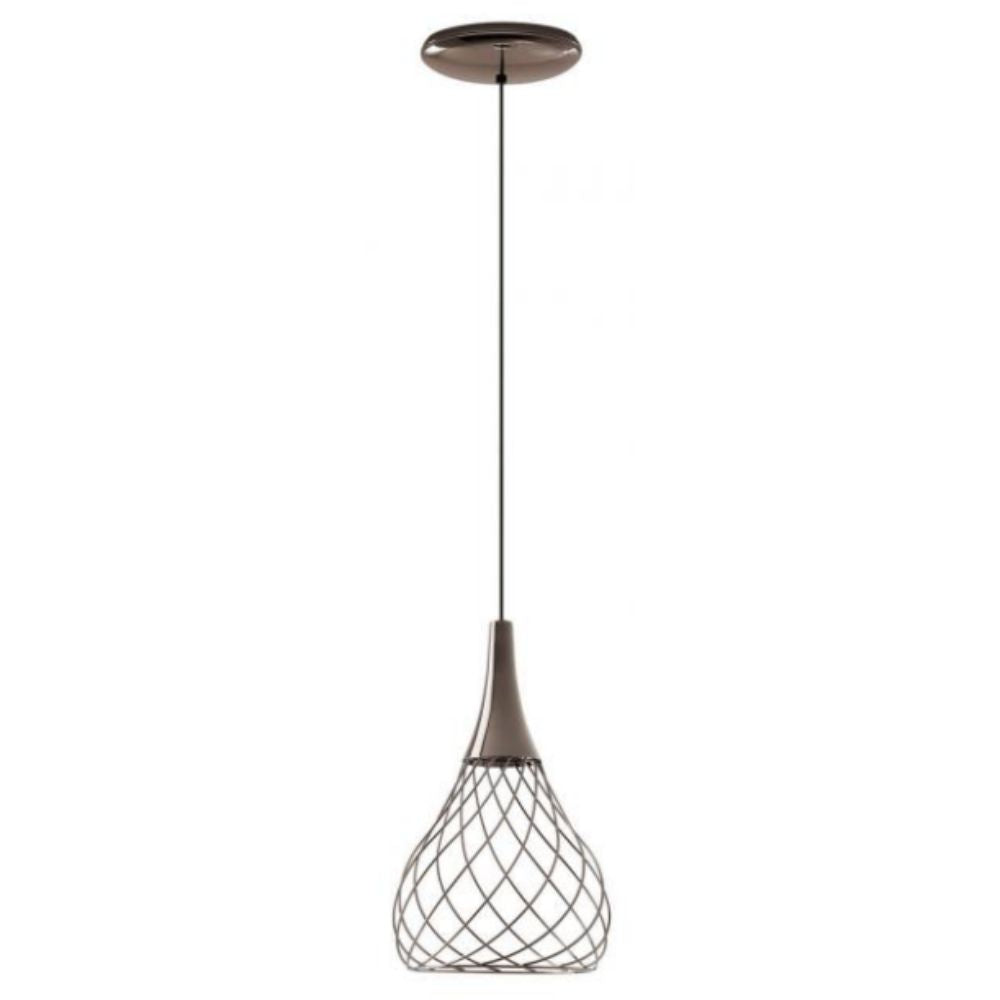 Stilnovo Mongolfier suspension lamp LED diam. 26 cm. Stilnovo Mongolfier Black Nickel - Buy now on ShopDecor - Discover the best products by STILNOVO design