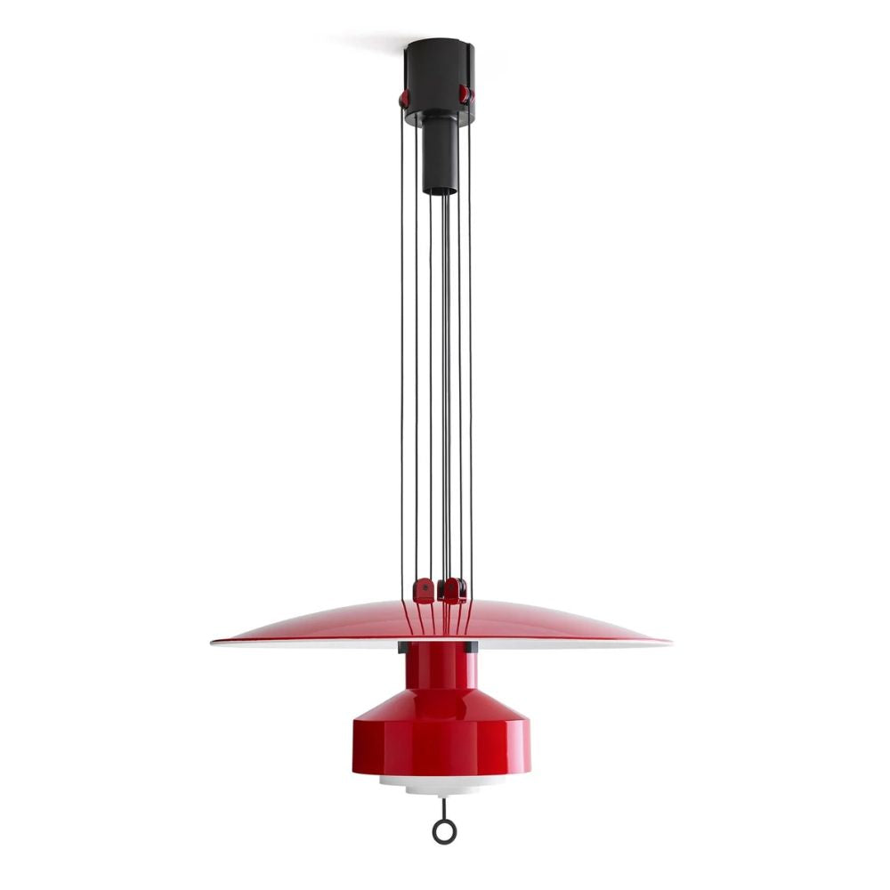Stilnovo Saliscendi suspension lamp LED Stilnovo Saliscendi Red White - Buy now on ShopDecor - Discover the best products by STILNOVO design