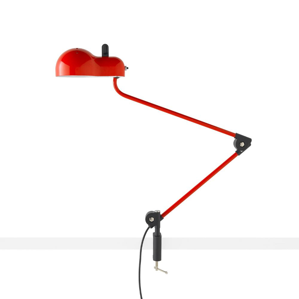 Stilnovo Topo clamp table lamp Stilnovo Topo Iconic Red - Buy now on ShopDecor - Discover the best products by STILNOVO design