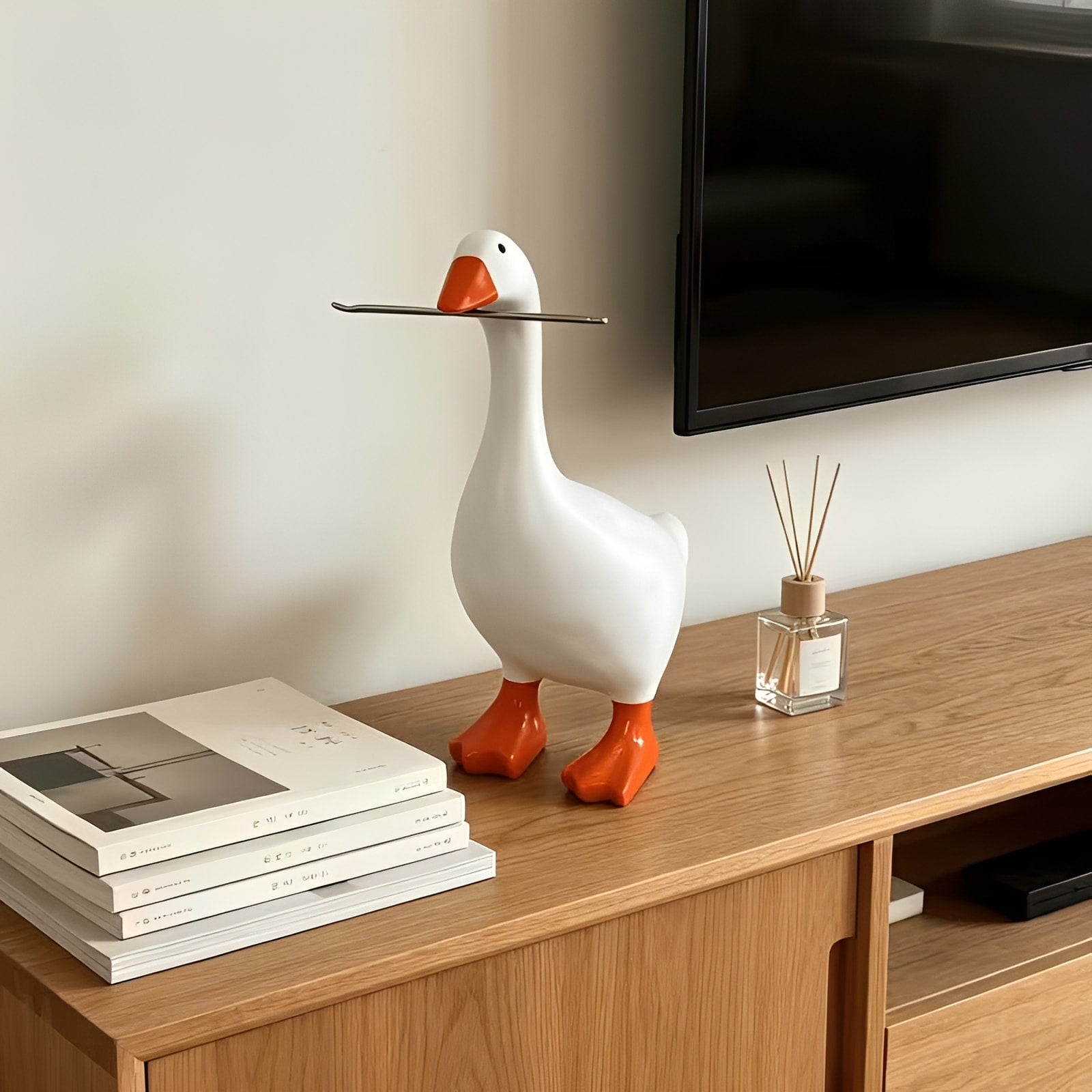 Otto Desk Goose Figurine