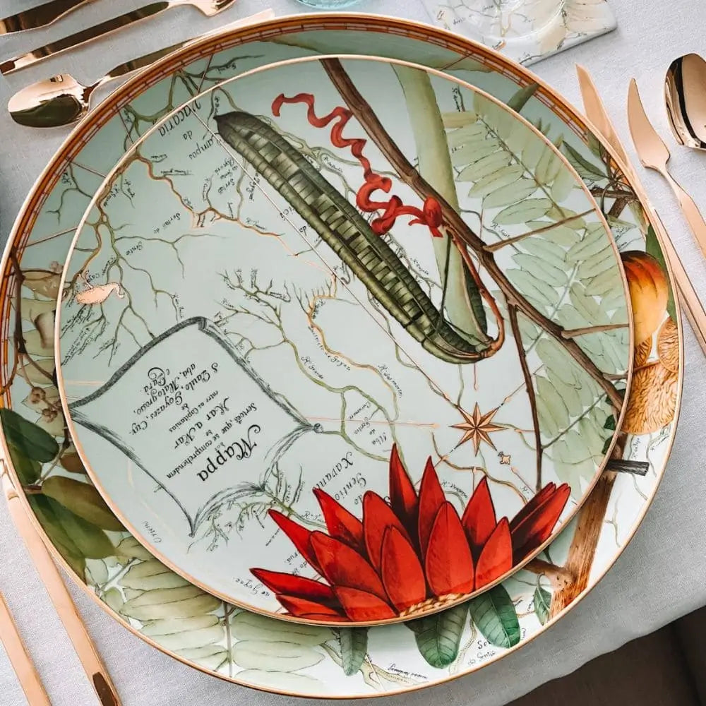 Vista Alegre Amazonia charger/serving plate - Buy now on ShopDecor - Discover the best products by VISTA ALEGRE design