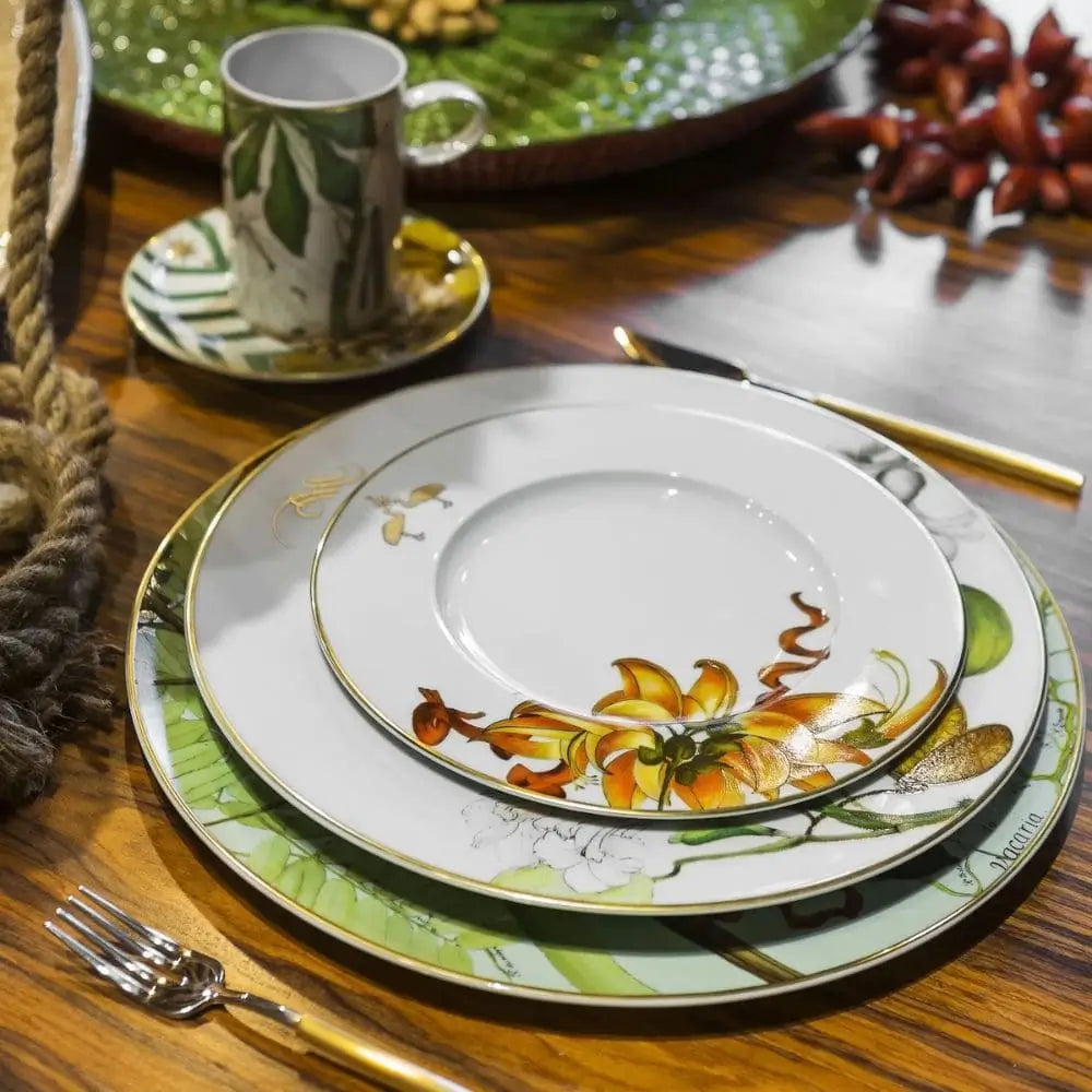 Vista Alegre Amazonia bread & butter plate diam. 16 cm - 6.30 in - Buy now on ShopDecor - Discover the best products by VISTA ALEGRE design
