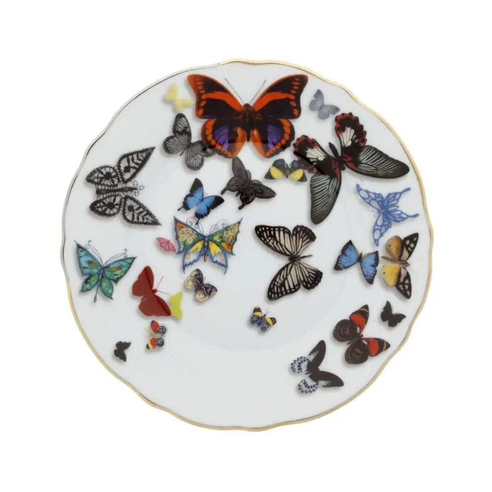 Vista Alegre Butterfly Parade bread & butter plate diam. 17 cm - 6.70 in - Buy now on ShopDecor - Discover the best products by VISTA ALEGRE design